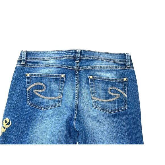 Southpole Jeans Women's 12/13 Blue Light Wash Boot Cut Jeans vintage Y2K - Picture 4 of 7